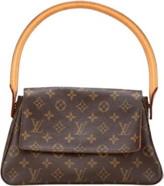 Louis Vuitton Pre-owned Handbags, female, Brown, Size: ONE SIZE Pre-owned Vintage Canvas Handbag