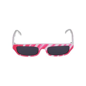 Moschino Sunglasses, female, Pink, Size: 53 MM Rectangular Sunglasses