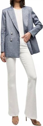Veronica Beard Dale Dickey Jacket In Blue Melange