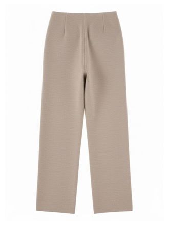 Max Mara Cashmere and Wool Fleece Trousers - Beige