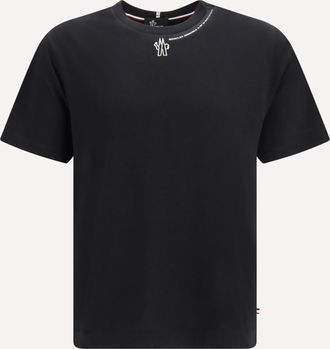 Moncler Cotton T-shirt with logo Male S