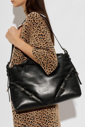 Givenchy Voyou Bomber Medium Bag, Womens, Black