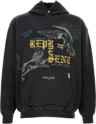 Represent Represent, Hoodies & sweatvesten, Heren, Zwart, M, Katoen, Owners Club Script Sweater