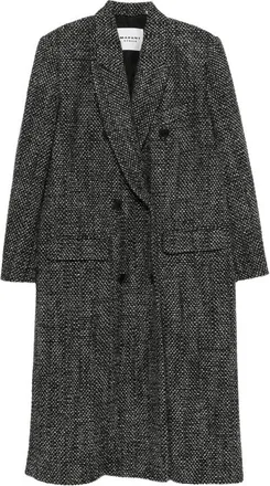 Isabel Marant Double-breasted Long-sleeve Coat
