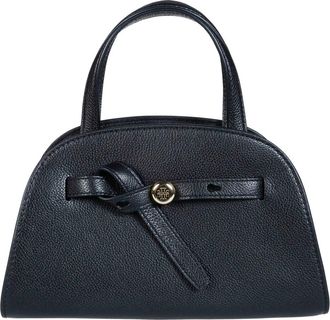 Tory Burch Romy Small Bauletto - Dames - Mini tas - Zwart - ONE Size - Leer - Tassen