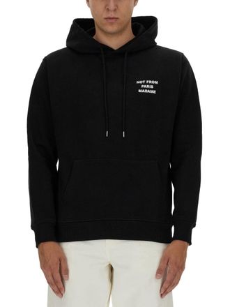 Dr&ocirc;le de Monsieur Slogan Not From Paris Hoodie