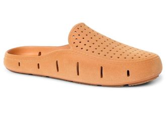 Floafers Sunset Slide Shoes Cognac Vegan Suede : Mens 11 - Womens 13 Medium, EVA