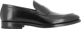 Henderson Klassieke Penny Loafers - Heren - Loafers - Zwart - 43 EU - Leer - Schoenen