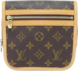 Louis Vuitton Pre-owned Cross Body Bags, female, Brown, Size: ONE SIZE Pre-owned Vintage Canvas Shoulder Bag