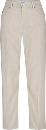Angels Pantaloni dritti Evy - - Trousers - Donna - Beige - XL