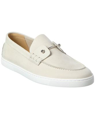Christian Louboutin Chambeliboat Leather Boat Shoe