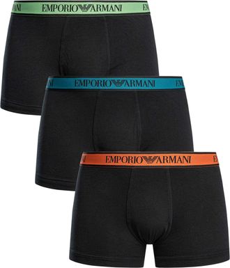 Emporio Armani Trunk 3-Pack, Zwart