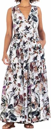 Go Silk Jitney Dress In Wheat Field