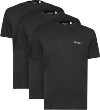 Guess 3-Pack T-Shirt - Heren - T-shirts - Zwart - 2XL - Katoen - Tops