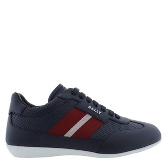 Bally Haldin Leather Low-Top Sneakers, Brand Size 5 ( US Size 6 )