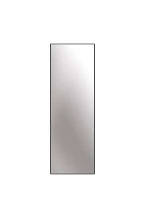 Nielsen Design Alpha Metal Rectangle Wall Mirror Large Matt Black 50 X 150Cm
