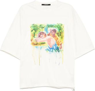 Songzio T-shirt Youth Aquarelle Dolman - Toni neutri