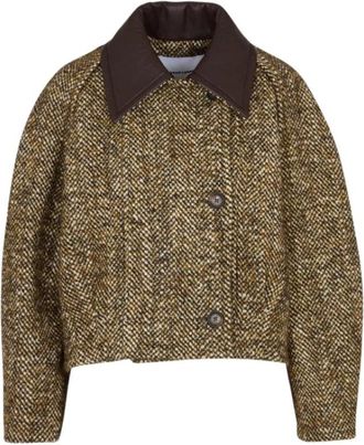 Margaux Lonnberg Chaqueta de Tweed Niels - Jackets - Mujer - Marr&oacute;n - 2XS