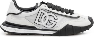 Dolce & Gabbana BlackWhite Logo Sneakers