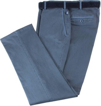 Brühl Mens Venice B Turn DO Chinos - Marine Navy - W38 L30