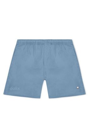 Dalix Mens Lil Alien Midweight Beach Short in Carolina Blue at Nordstrom, Size Xx-Large