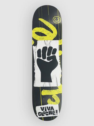 Clich&eacute; Viva 8 Skateboard Deck grijs
