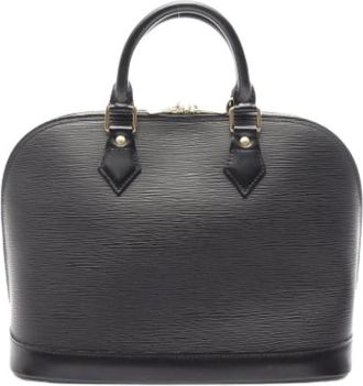 Louis Vuitton Vintage, unisex, Zwart, ONE Size, Leer, Pre-owned Vintage Epi Leather Handbag