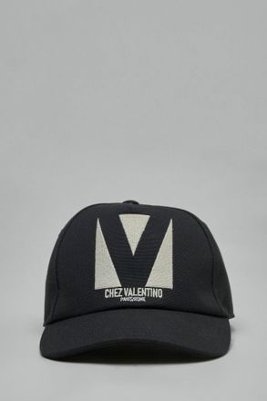 Valentino Chez Valentino Baseball Cap with Embroidery