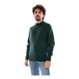 Barbour Maglione Girocollo Newtown - - Knitwear - Uomo - Verde - L