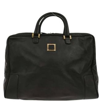 Loewe Pre-owned Weekend Bags, unisex, Black, Size: ONE SIZE Pre-owned Weekend Bag