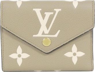 Louis Vuitton Monogram Tourterelle Leather Coin Purse/Coin Case (Pre-Owned)
