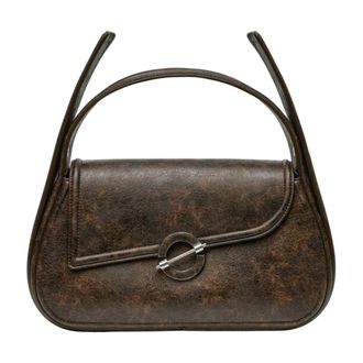 Sams&oslash;e & Sams&oslash;e Tassen, Dames, Bruin, ONE Size, Leer, Sahero Grab Bag