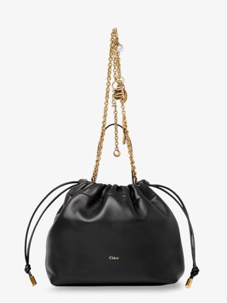 Chlo&eacute; Borsa a tracolla Chlo&eacute; Icons in pelle con logo frontale - CHLOE - gender_Woman