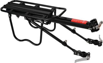OEM Porte-bagages V&eacute;lo Arri&egrave;re - Aluminio - Carga M&aacute;xima 50 Kg - Compatible Vtt Carretera Ciudad - Con Plataforma Para Silla - 1 Unidad