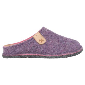 Rohde Paarse huisslippers - Lucca-D stijl - Dames - Pantoffels - Paars - 36 EU - Schoenen