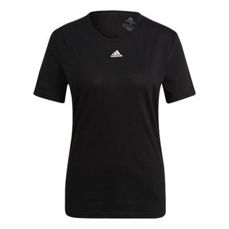 adidas (WMNS) adidas U4U AEROREADY T-Shurt Asia Sizing Black GN4970