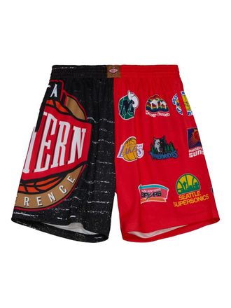 Mitchell & Ness Western Conference Jumbotron 3.0 shorts - Red