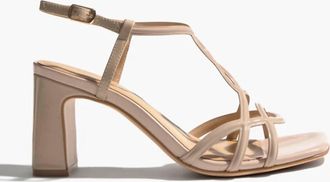 Regarde le ciel Womens Chelly Sandals In Patent Nude