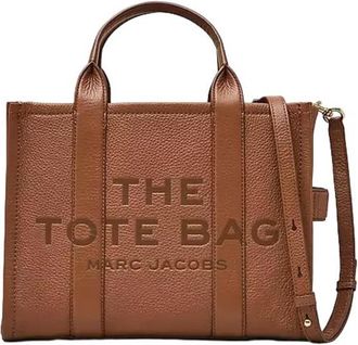 Marc Jacobs Brown Leather Small The Tote Bag