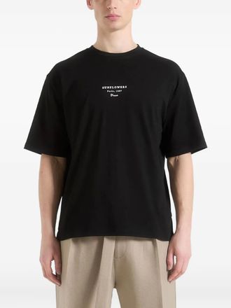 Manière De Voir Van Gogh Sunflowers T-shirt - Black