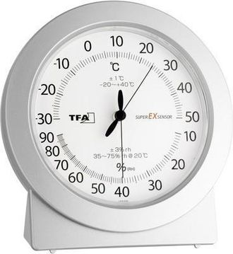 TFA Dostmann Higr&oacute;metro Anal&oacute;gico Tfa-dostmann 45.2020 Precisi&oacute;n Doble Pantalla
