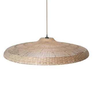 Wonderlamp Pantalla para l&aacute;mpara de techo elaborado con algas grande &oslash;100cm