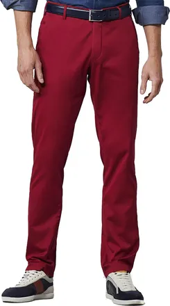 Meyer katoenen broek Meyer Bonn rood