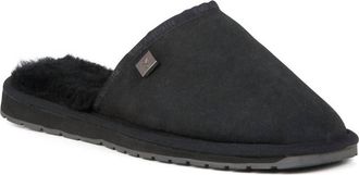 Emu Mens Platinum Yamba Scuff Slipper In Black
