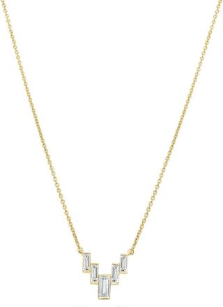 Sabrina Designs 14K 0.65 Ct. Tw. Diamond Layered Necklace