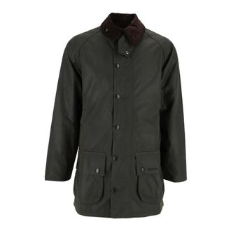 Barbour Beaufort Wax Jacket - Dames - Zomerjassen - Groen - L - Katoen - Jassen