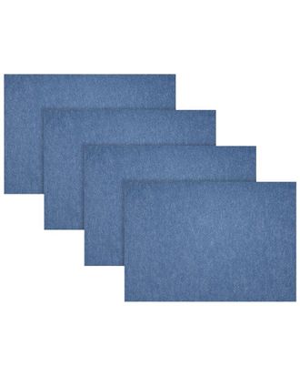 Fortessa Set Of 4 Loft Rectangle Felt Placemats