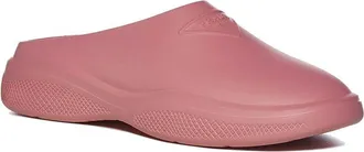 Prada Rubber Mule Slipper - Pink