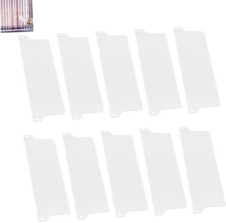 OEM 10 Piezas, 10 Lamas De Repuesto Para Persianas Verticales, Contrapesos Para Cortinas, F&aacute;cil Instalaci&oacute;n, Ideal Para Oficinas En Casa