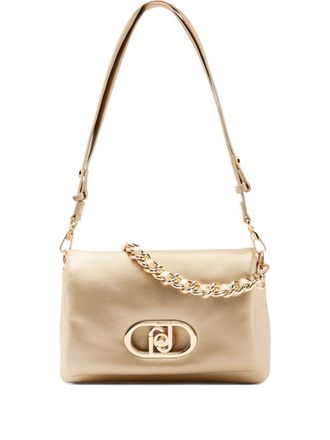 Liu Jo braided chain logo satchel - Neutrals